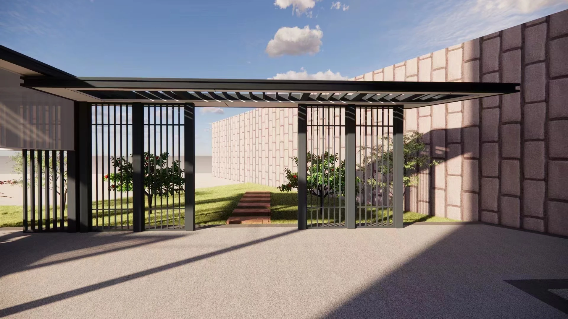 Electric outdoor blinds motorized patio screens retractable zip screen outdoor curtain