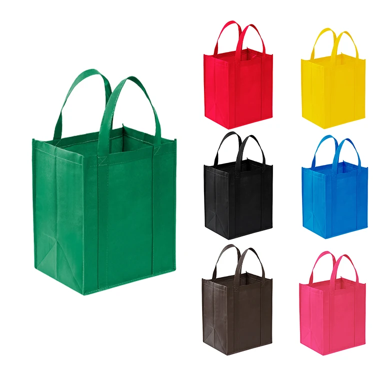 icomebag custom recyclable fabric non woven shopping bags manufacturer wholesale non woven shopping bag