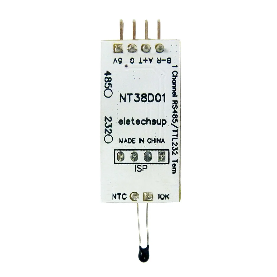 NT38D01 TTL232 Temperature Acquisition Collector Module to 10K 3950 NTC Thermistor Resistor Replace DS18B20 PT100