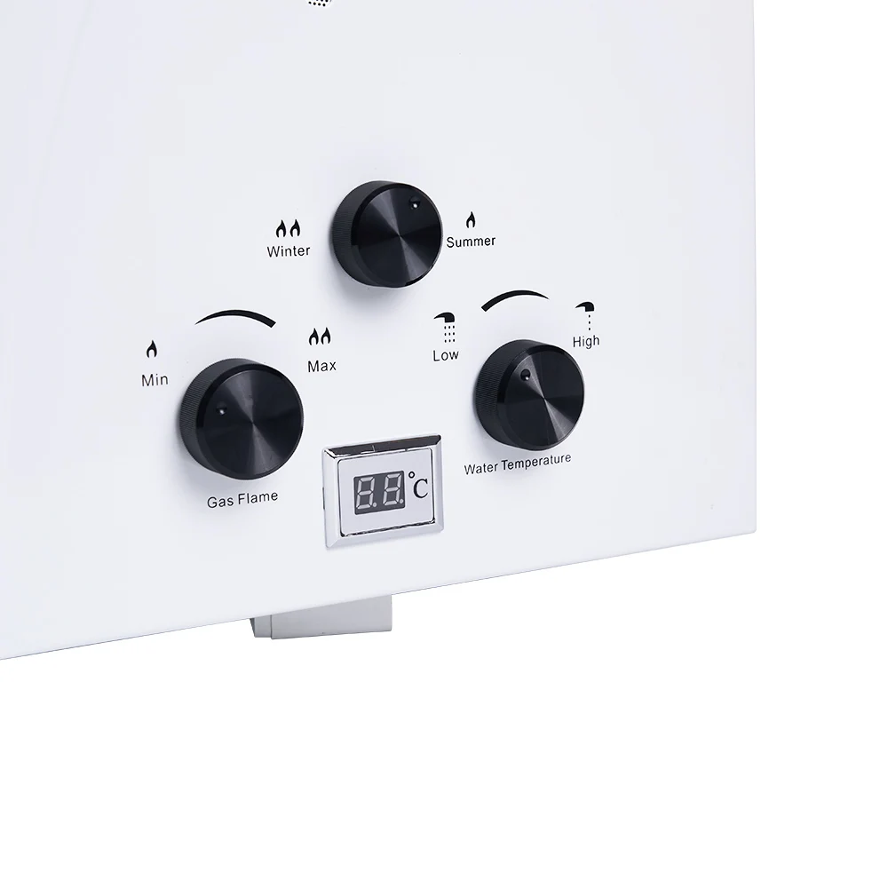 13 Rows Burner Efficient Combustion Instant Gas Water Heaters Free Spare Parts Pulse Automatic Ignition 20L Gas Water Heater