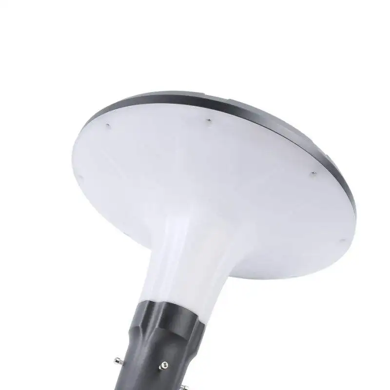 Modern Outdoor Aluminum Garden Lamp Post with Waterproof LED Street Light IP65 Solar Powered by Battery for Gardens Streets