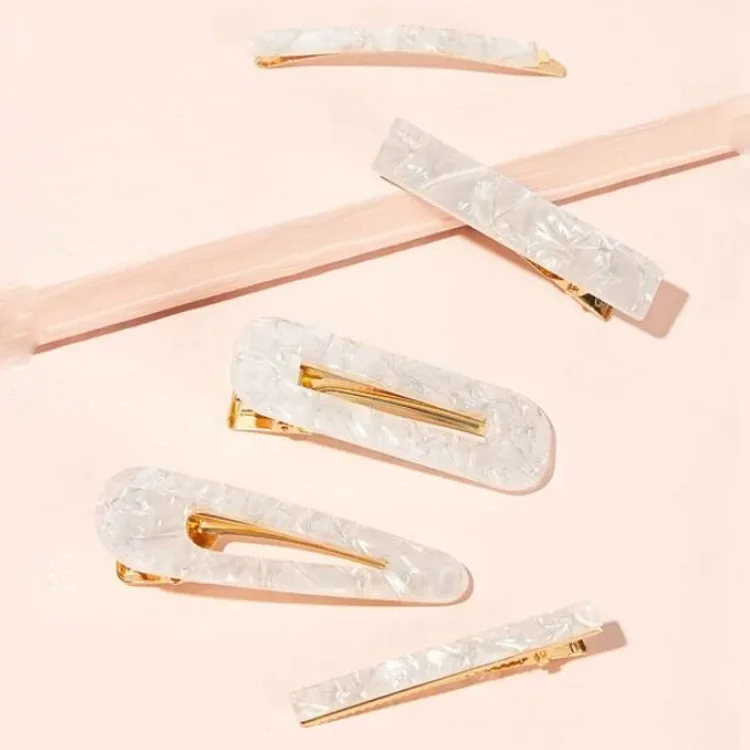 
Amazon Simple solid color female Korean hairpin bangs hair accessories Korean hairpin suit 