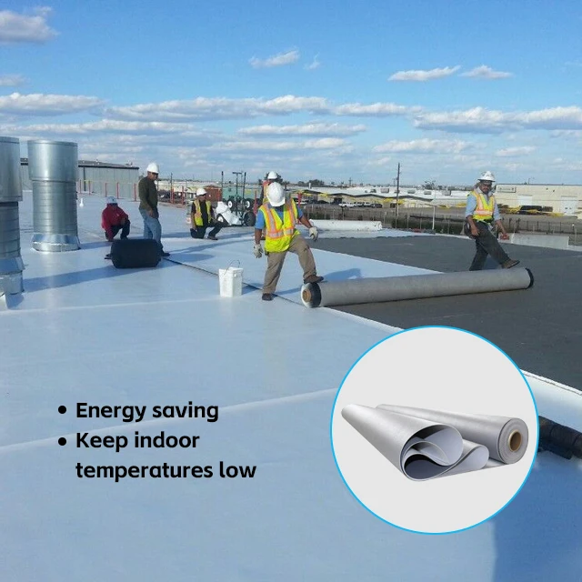 Thermoplastic olefin and flexible polypropylene alloy Thermoplastic Polyolefin is a single-ply roofing membrane