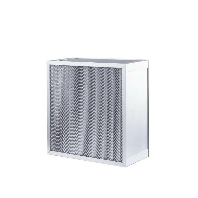 Manufacturer Customized Glass Fibre Materials Deep-pleat Hepa Air Filter