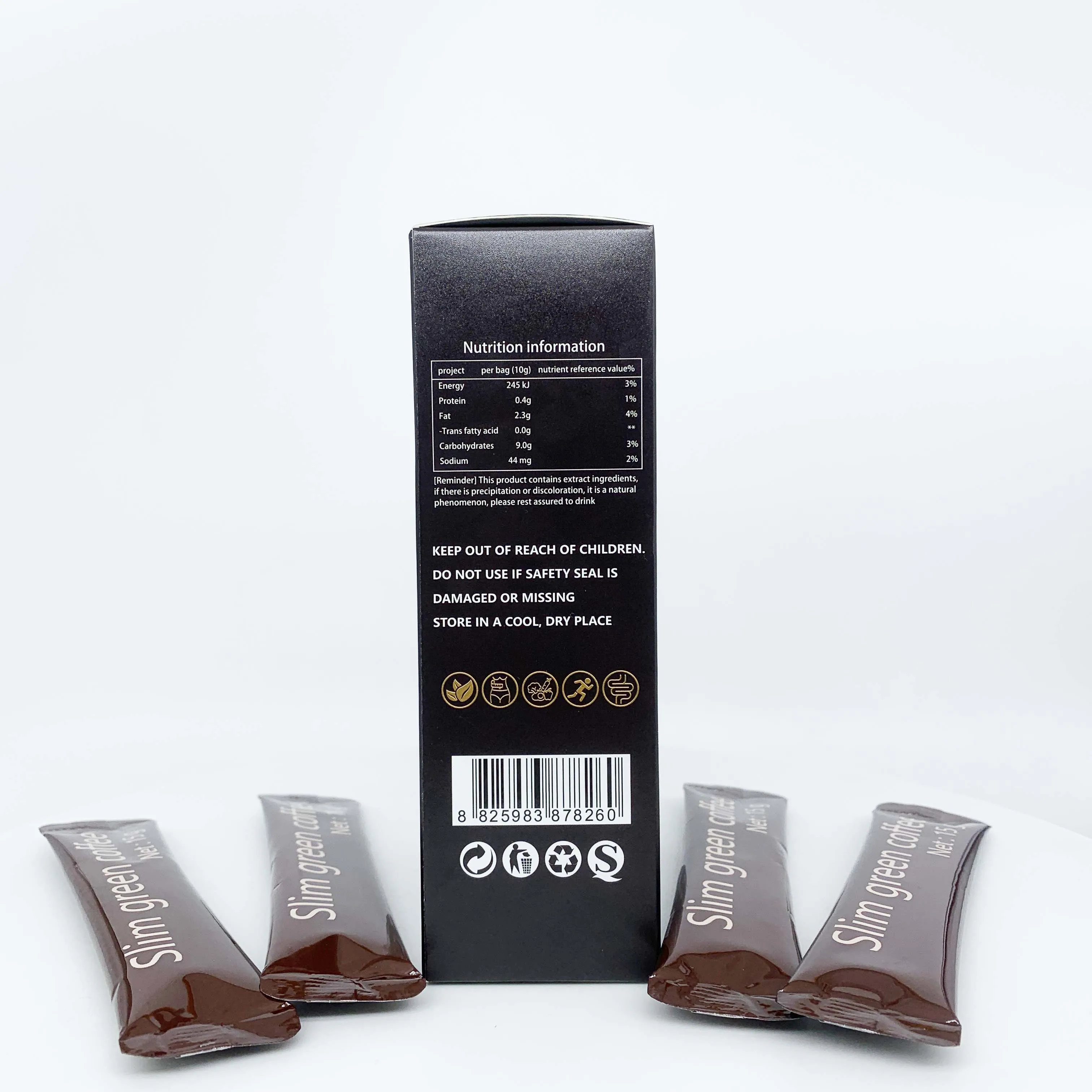 OEM Green Coffee for Weight Loss And Healthy Detox Slimming Herbal Supplements For Help Digestive Without Side Effects