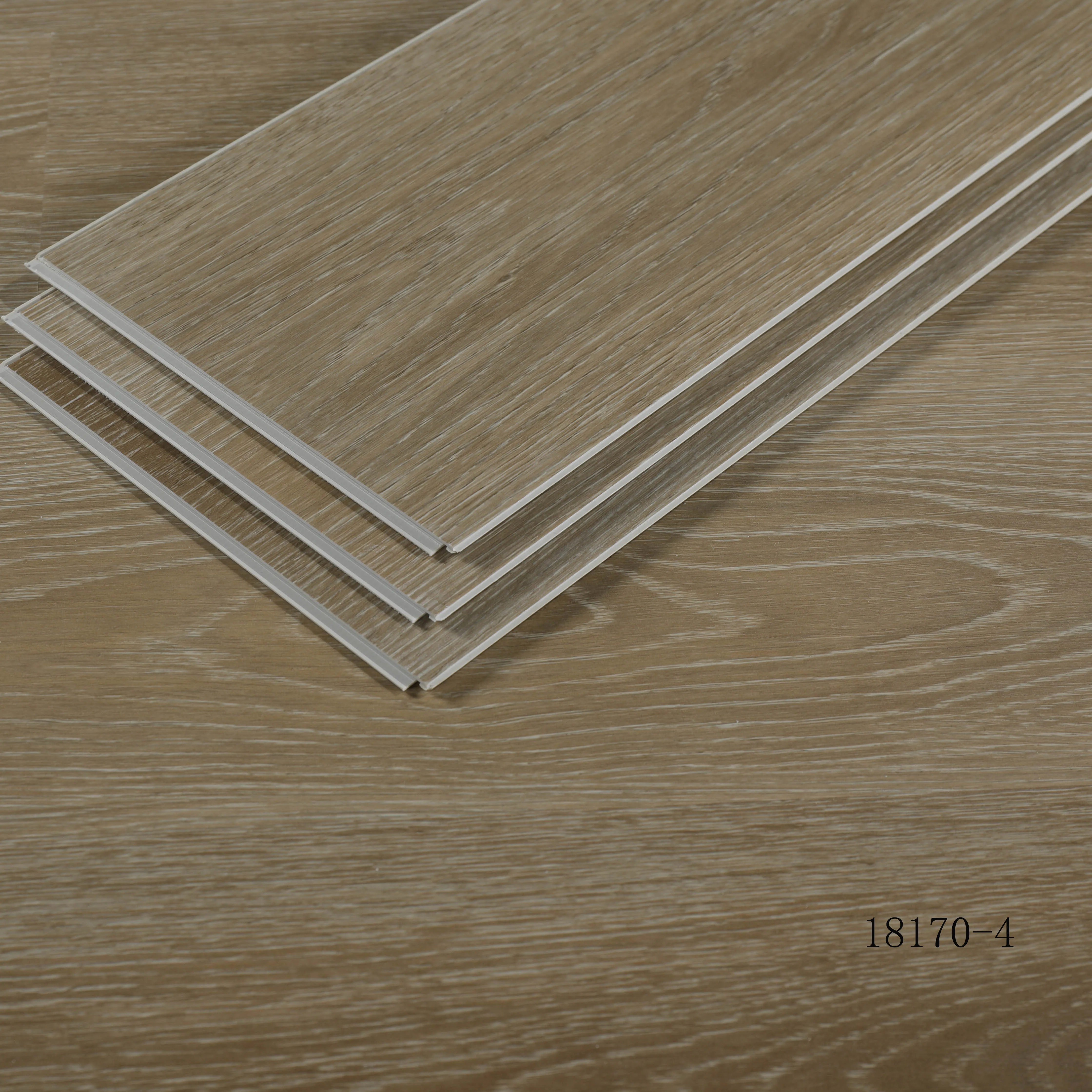 Herringbone Vinyl Click Lock Flooring Tile Plank Rigid Core Interlock SPC Floor Luxury Vinyl Plank Flooring for Indoor Home