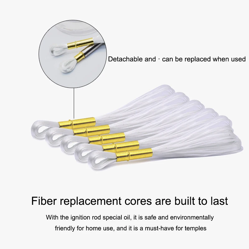 2024 New Ignition Rod Can Replace The Special Oil Of The Inner Core Ignition Rod For The Buddha Worship And Household Lighting
