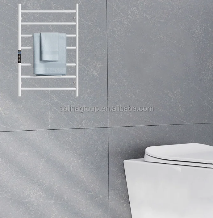 New Household Towel Stainless Steel Heater Intelligent Control Bathroom Electric Towel Holder