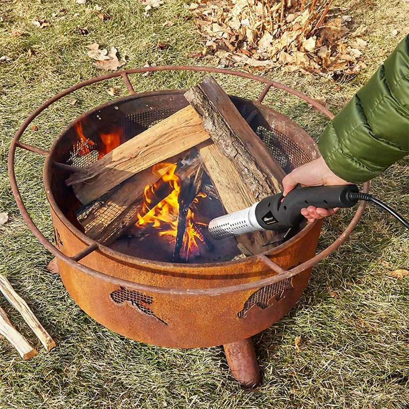 SAFE HIGH EFFICIENCY lighter for barbecue and fireplace electric charcoal fire starter electricity bbq blower