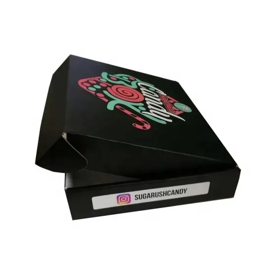 
Corrugated Mailer Shipping Boxes With Corrugated Insert Corrugated Mailer Box Black 