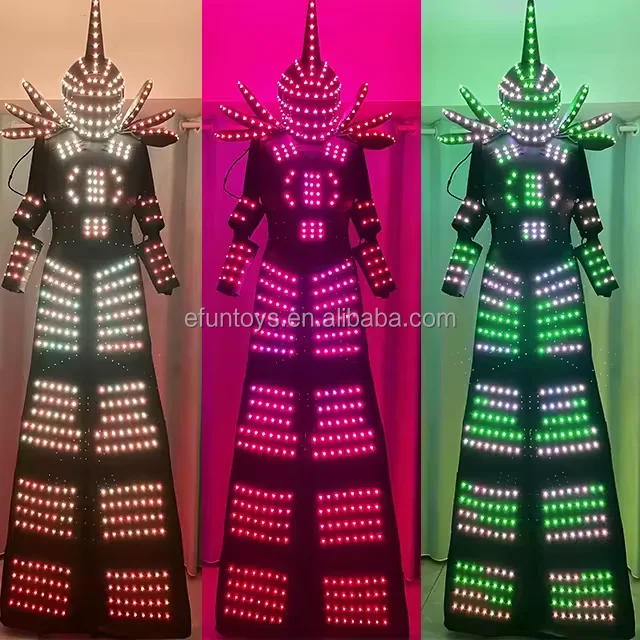 1 шт. полноцветный цифровой костюм робота