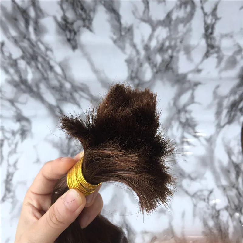 
Wholesale Price #2 Color Braiding Hair Bulk Body Wave Hair Bulk 