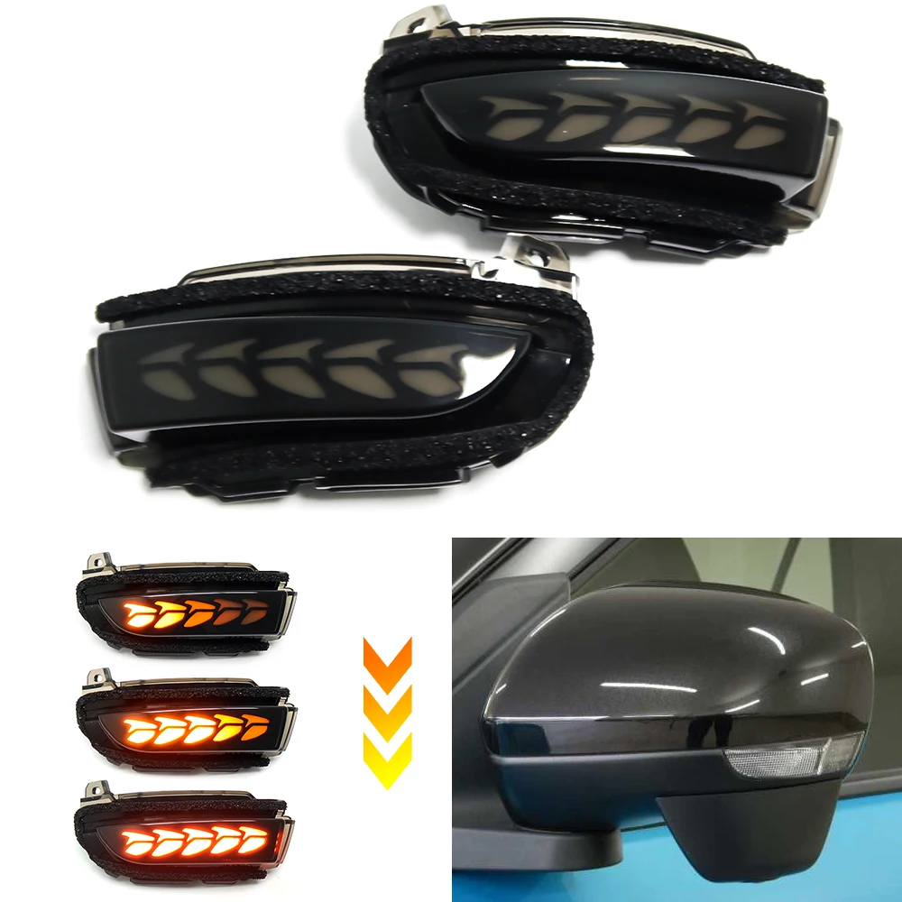 For Toyota Raize 2019-2023 For Daihatsu Rocky A200 A250 2020-2023 LED Dynamic Indicator Turn Signal Light Side Mirror Blinker
