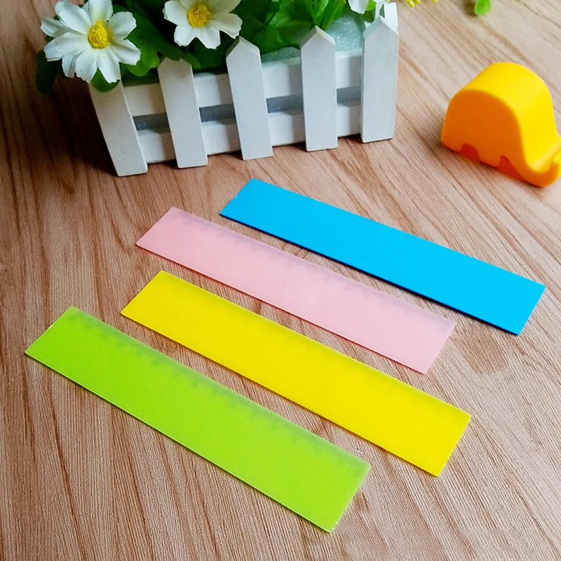 Oem Print Logo Customised Office Student School Children Plastic Cute Custom Ruler