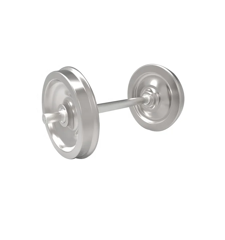 Professional Produce Polished Steel Nickel Plated Model Train Wheels