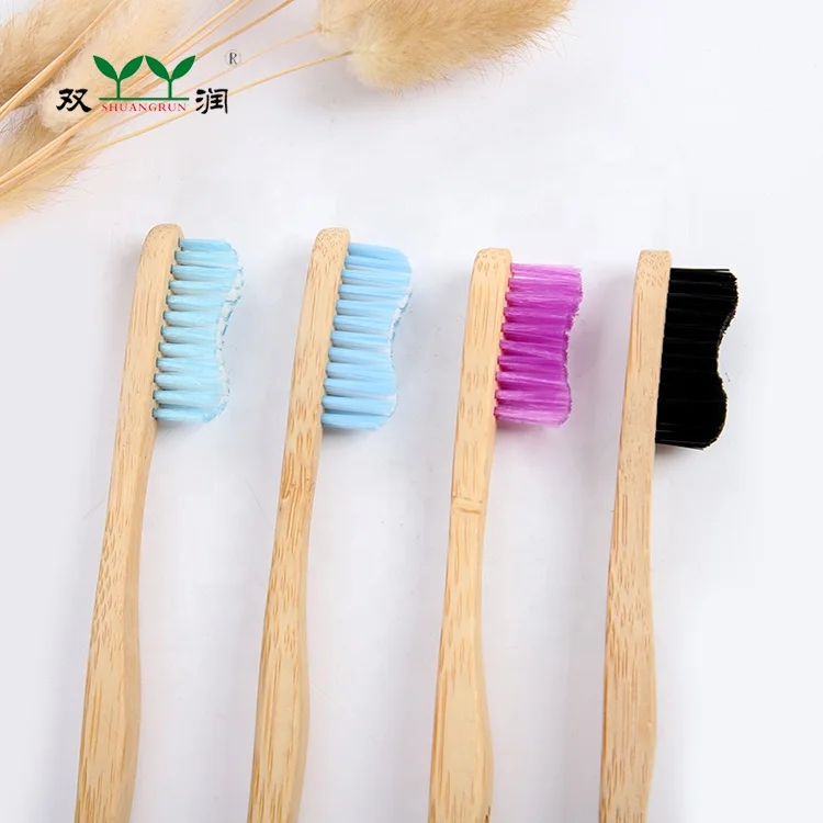 
BT-TC-001 Biodegradable Charcoal Bamboo Toothbrush 