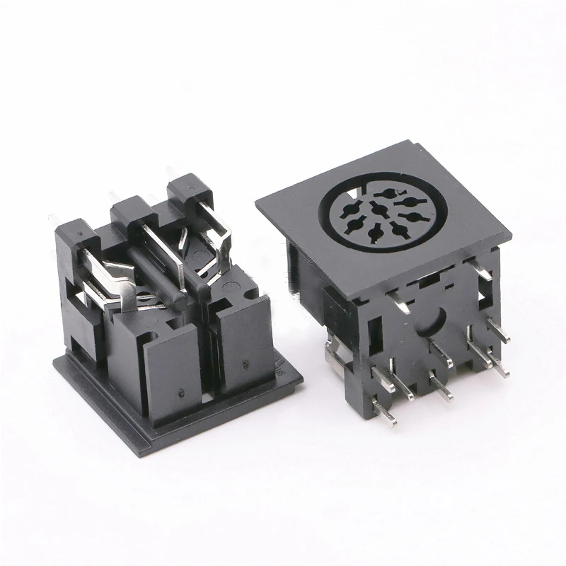 Male Female Din Socket Connector 2/3/4/5/6/7/8/9/10/11/12/13 Pins Din Connector DS-Series Circular Din Jack Connector
