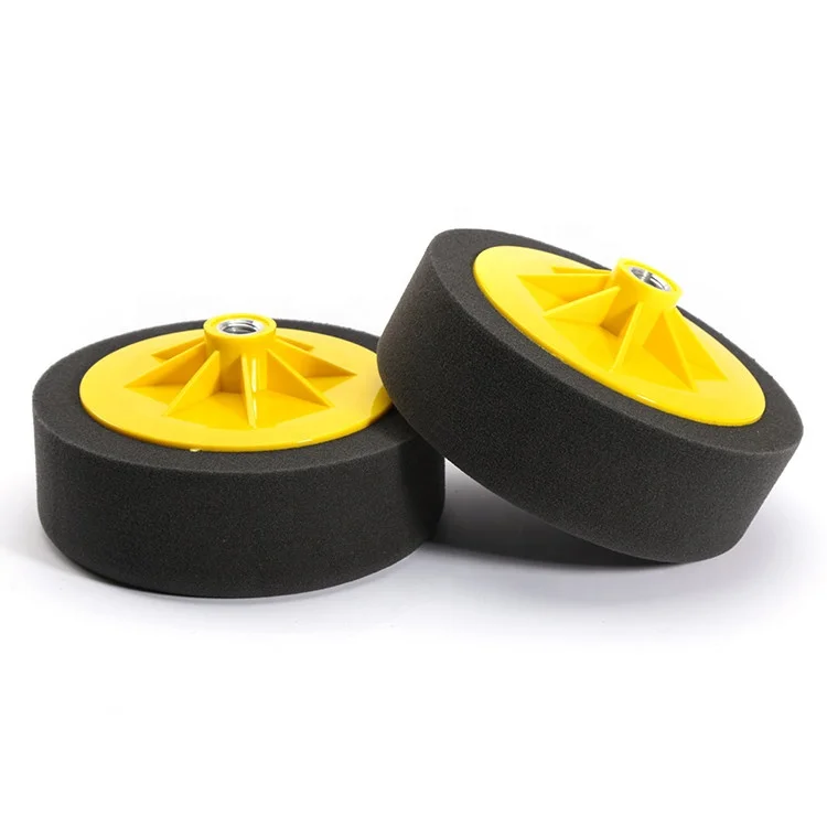 6Inch Hard Buffing Sponge 150MM Foam Cleaning Pad Cleaning Polishing Pad for Car