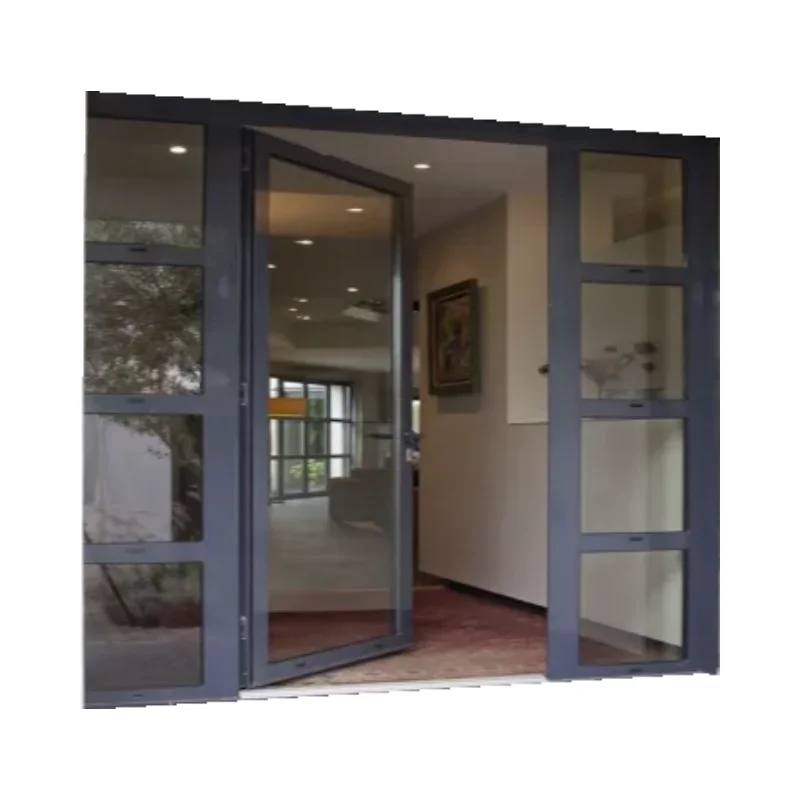 French window excellent energy efficient  aluminum window door factory tempered glass toughened glass aluminum windows and doors