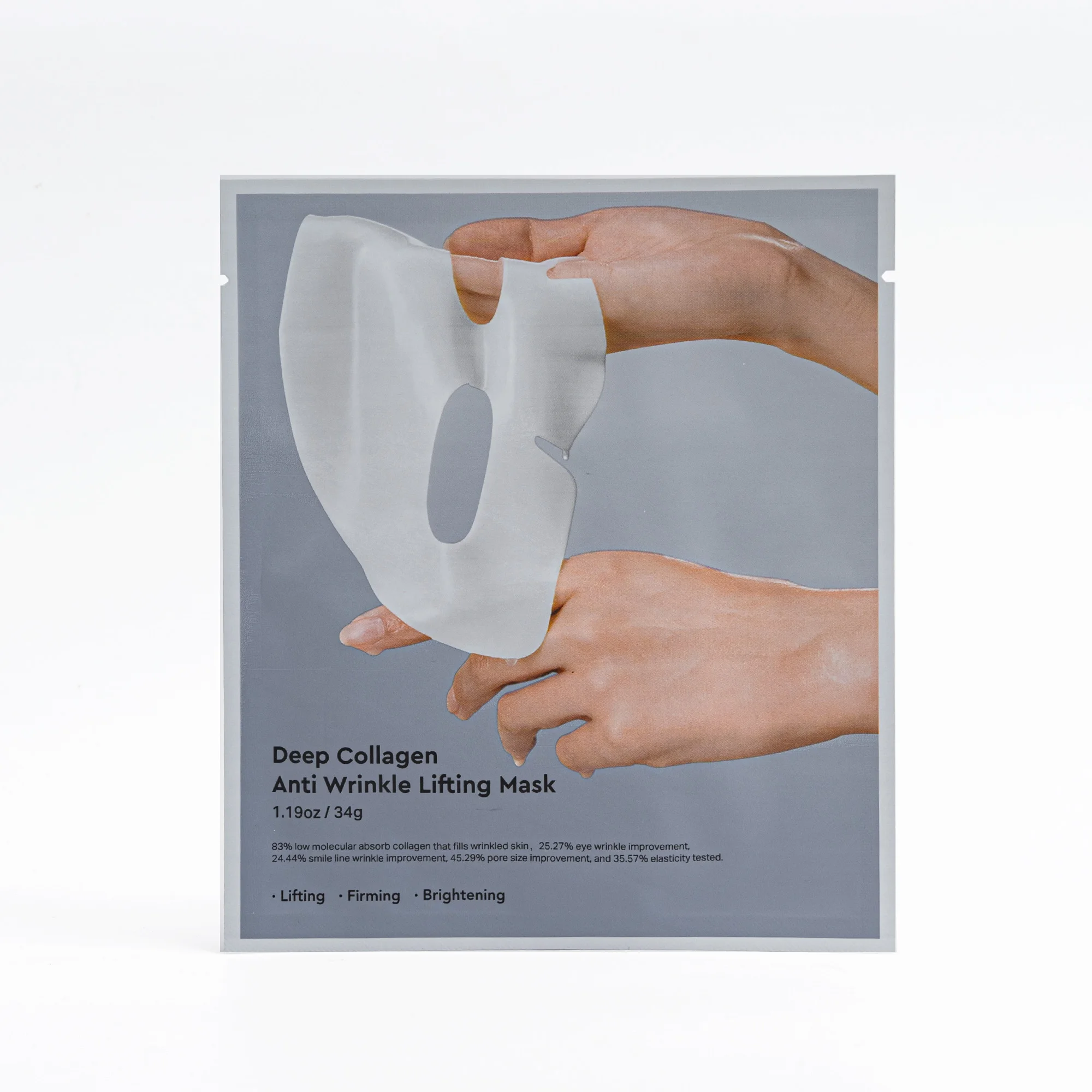 Hot sale Factory Formula Korean Collagen Face Masking Sheet Deep Moisturizing Whitening Facial Mask