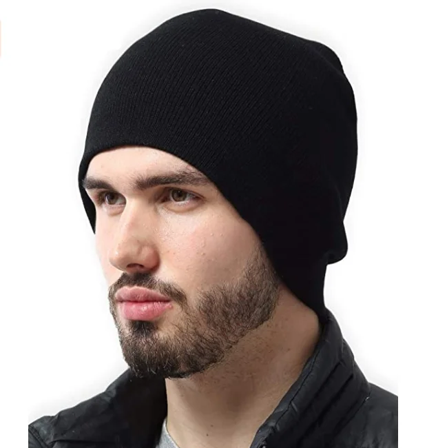 Custom Knit Beanie Winter Hats for Men and Women Warm Soft Stretchy Daily Skull Cap With Custom Logo