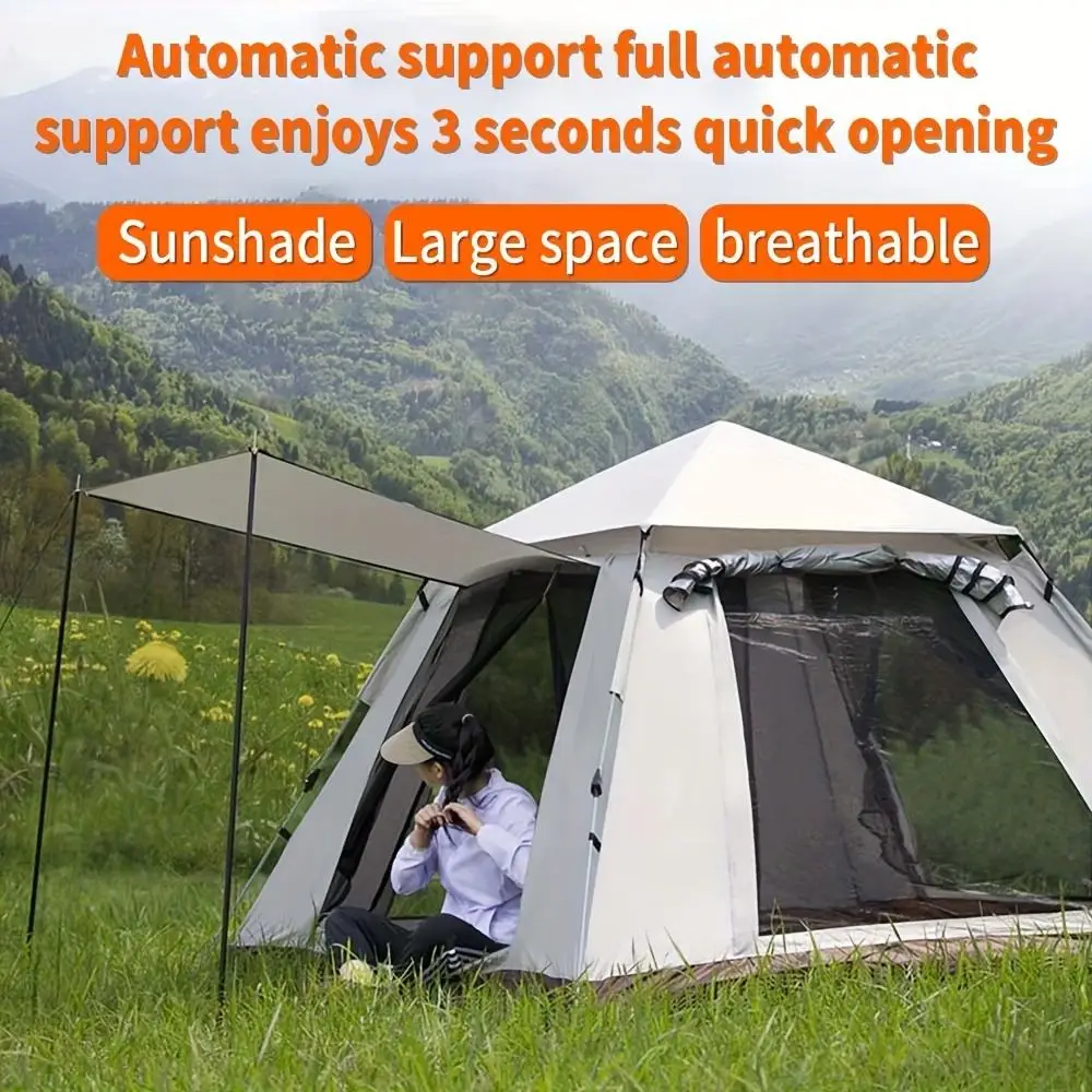 China Factory Supply Tent Camping Tent Fibreglass Rod Outdoor Luxury Tents Glamping