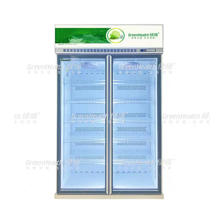 Supermarket Glass Door Display Drinks Refrigerators Cold Drink Refrigerator Fridge