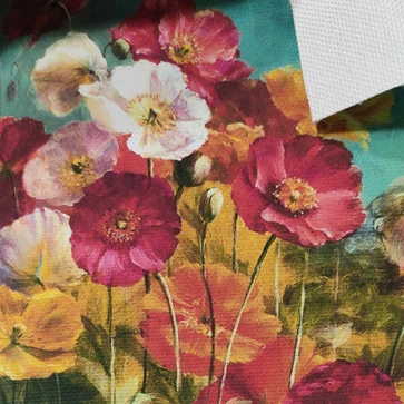 100% хлопок струйная печать чистая живопись матовая стена искусство холст в рулоне