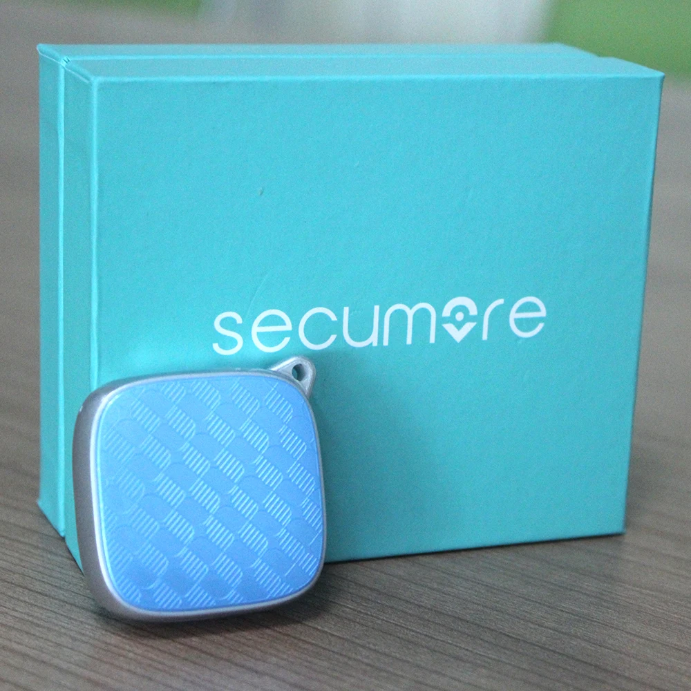 Real-time tracking and history trace replay mini blue smart gps tracker for people  global gsm quad band frequency