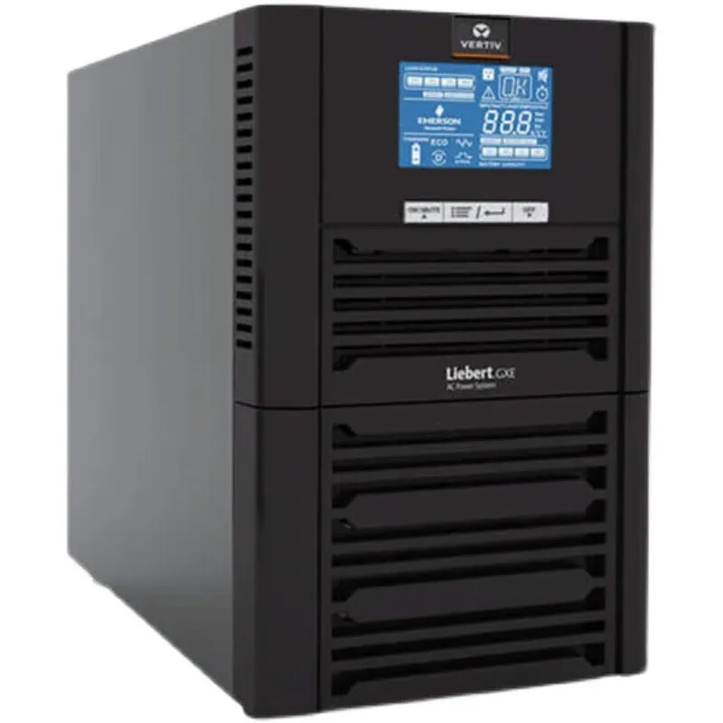 Новый резервный источник питания Verti UPS бесперебойного GXE series GXE-01k00TL1101C00 экономичный tower