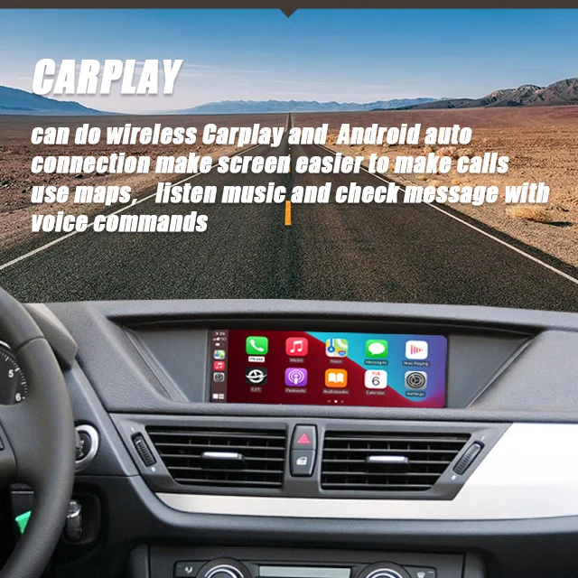 Wireless Android CarPlay Radio For BMW NBT System X1 X3 X5 Series MINI 1 2 3 4 5 6 7 series Android Auto