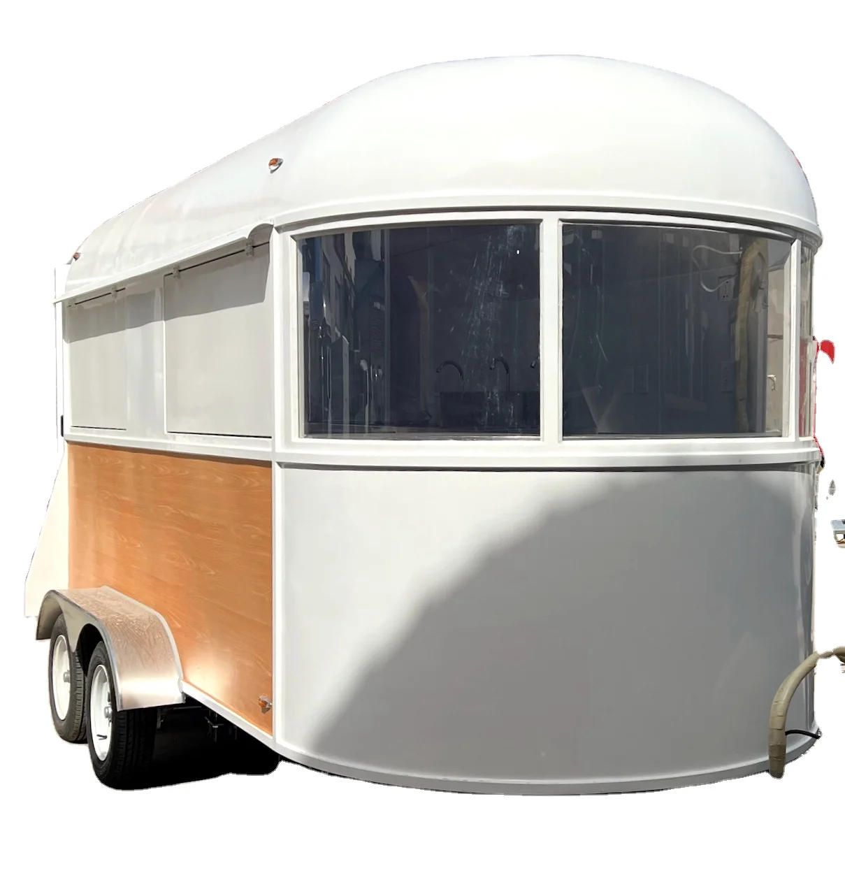 new design bbq container vending cart mobile fast food horse trailers food truck