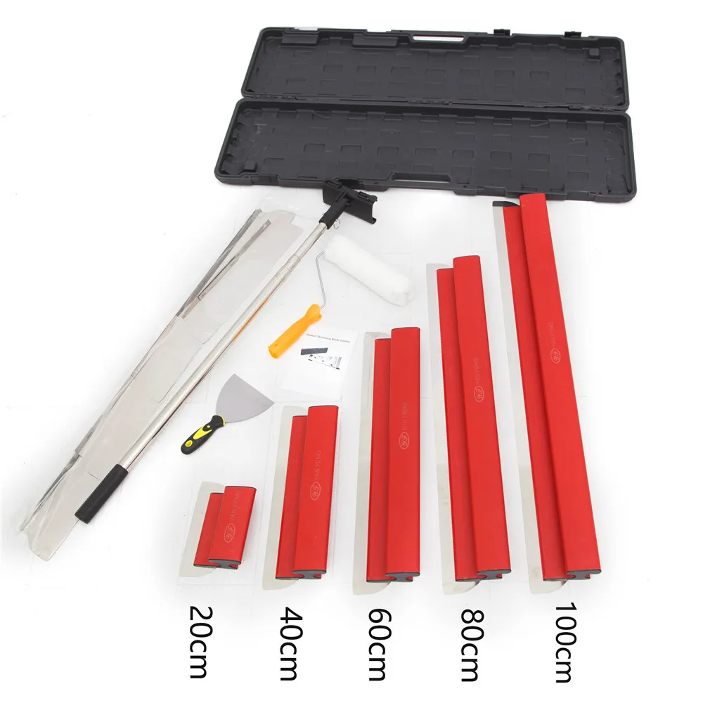 Drywall Skimming Spatulas Replace Blade Spare Blades Extruded Aluminum Stainless Steel Construction Putty