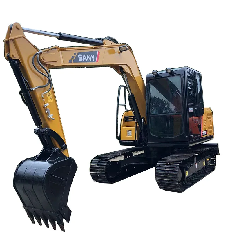 Juefu бестселлер китайский бренд Sany Mini 7ton Sany75 Pro экскаватор гусеничный