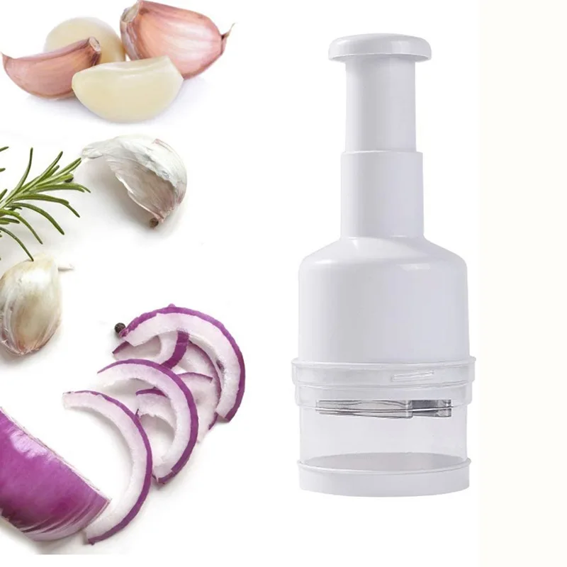 BST кухонный гаджет ресторанный мини-Ручной пресс для чеснока измельчитель овощей лука