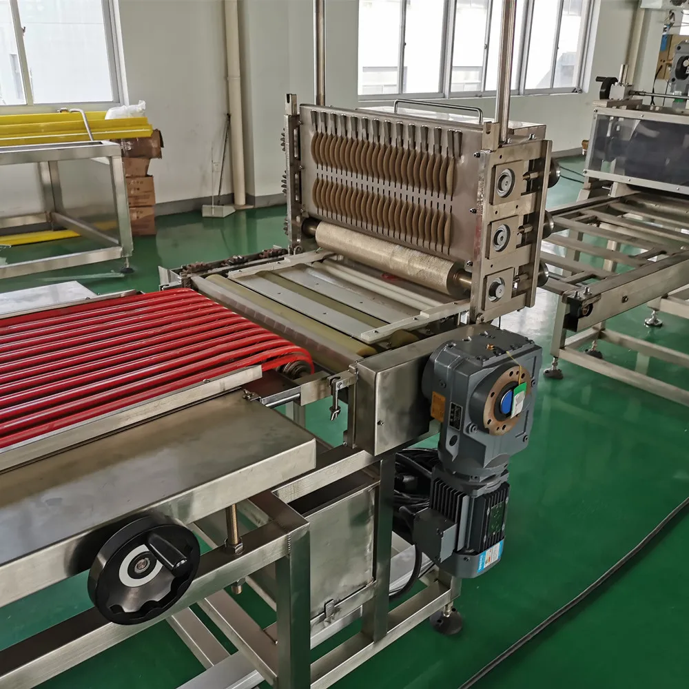 Haute couture cheap food grade large chocolate production and manufacturing line  bar forming line