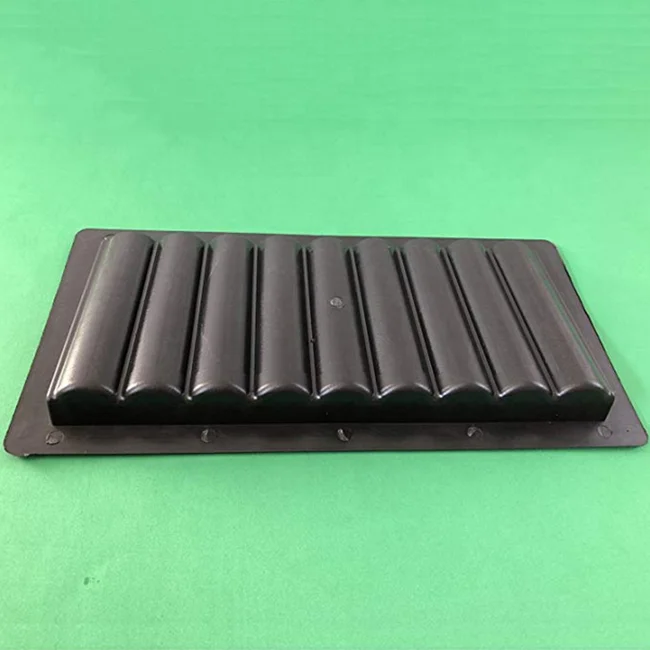 (9rows) 450PC high quality black Plastic chip tray