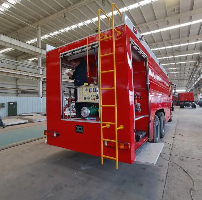  sinotruck sinotruk brand new howo heavy duty water truck for fire fighting foam