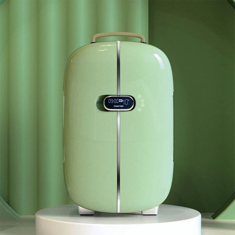 OEM новый мини-холодильник/12L косметический двойной дверной Ретро косметический мини-холодильник для пива холодильник для ухода за кожей