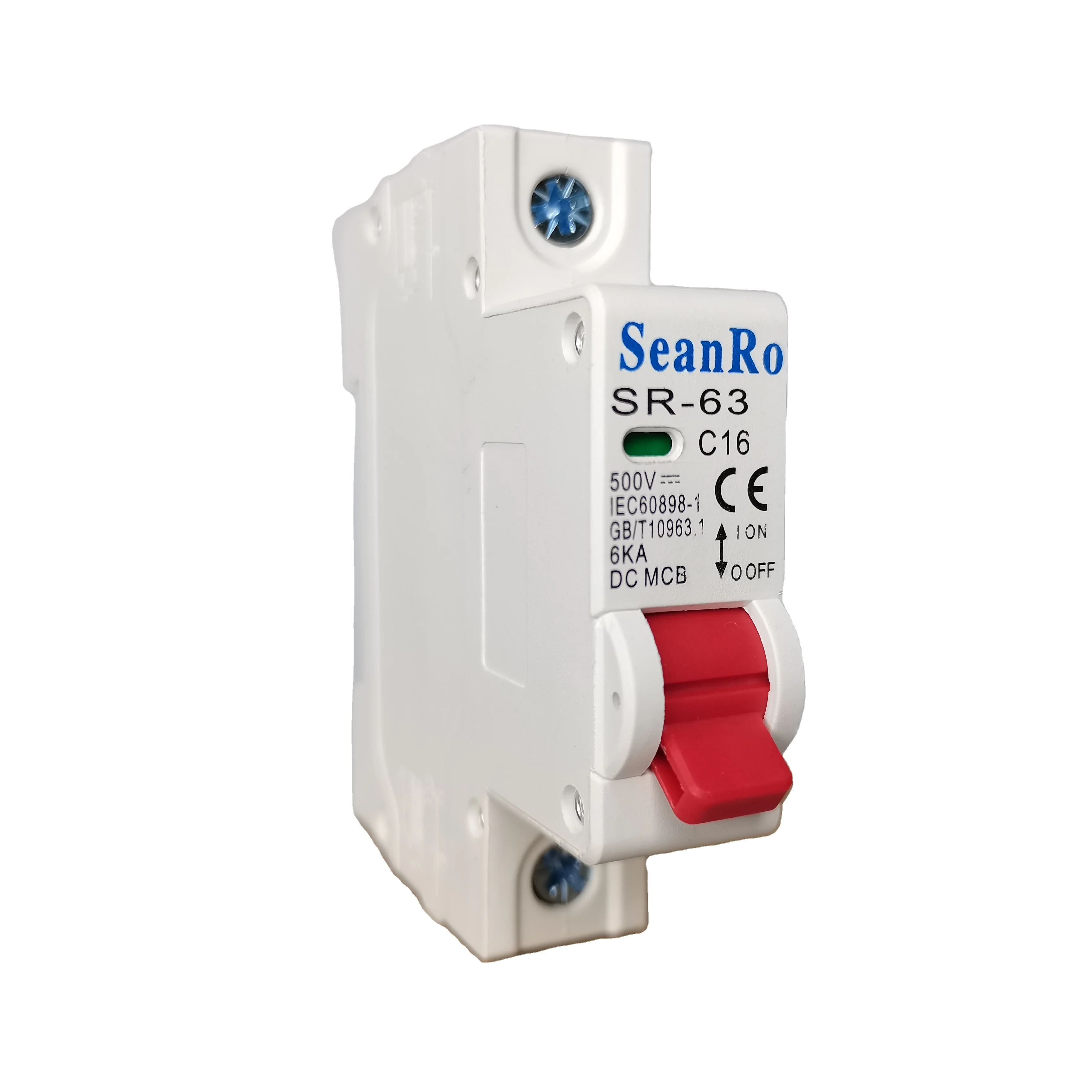 SunRo DC mini circuit breaker 6-63A 800V single pole circuit breaker