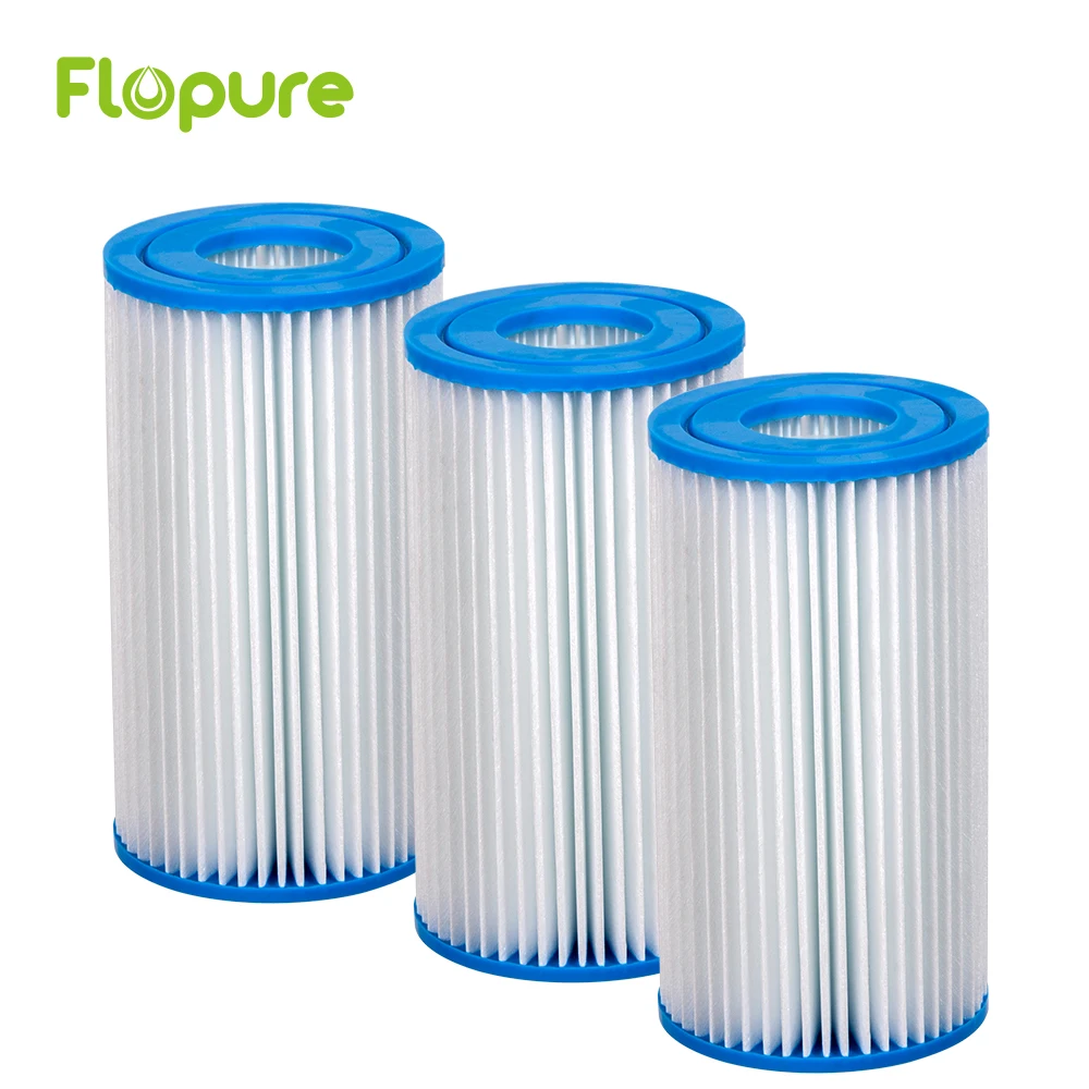 High efficiency cartridge faucet water filter electric filter pump inflatable external pool filter