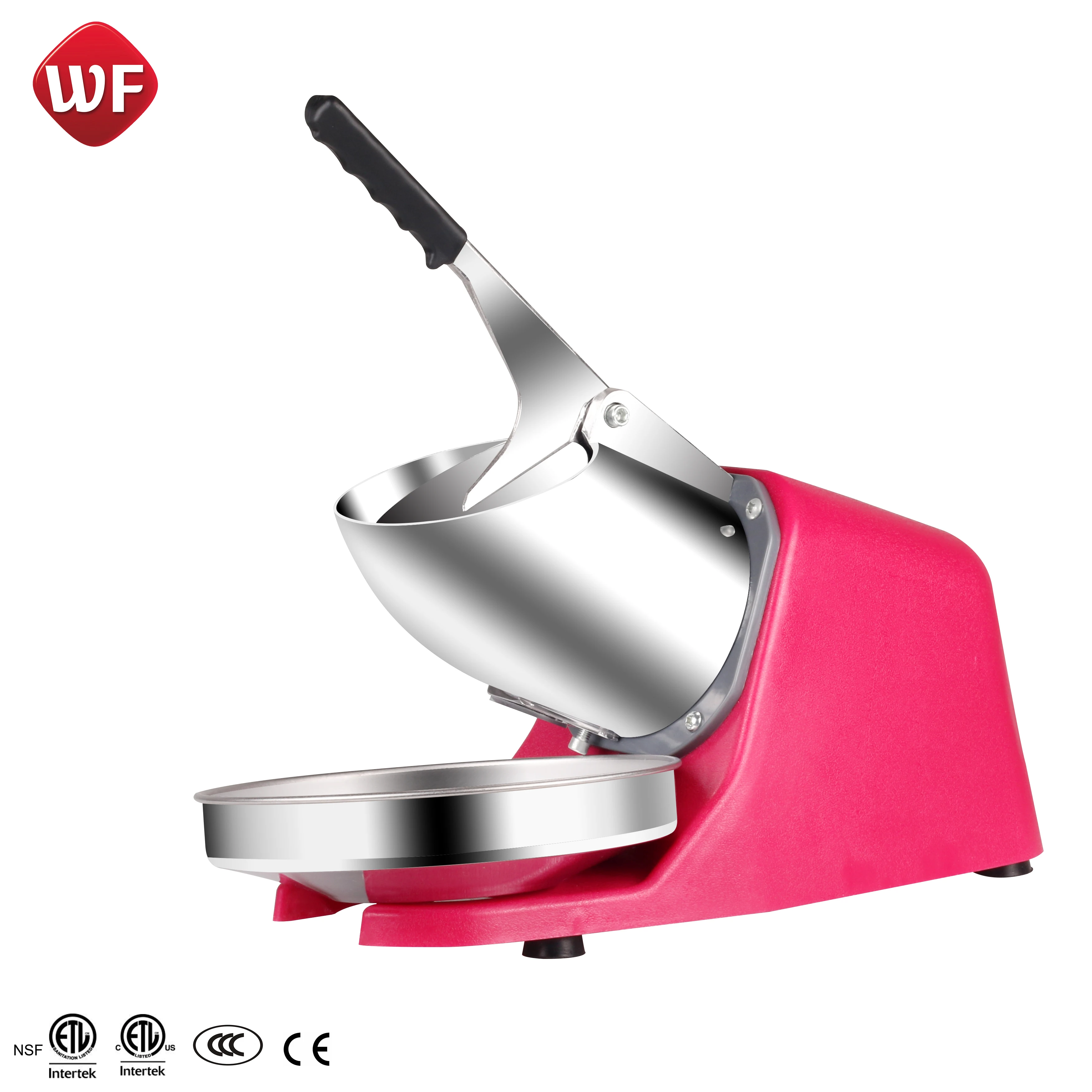 WF-A109F Electric Ice Shredder Machine Ice Cone Machine Used Snow Cone Machine with ETL CE Certificates