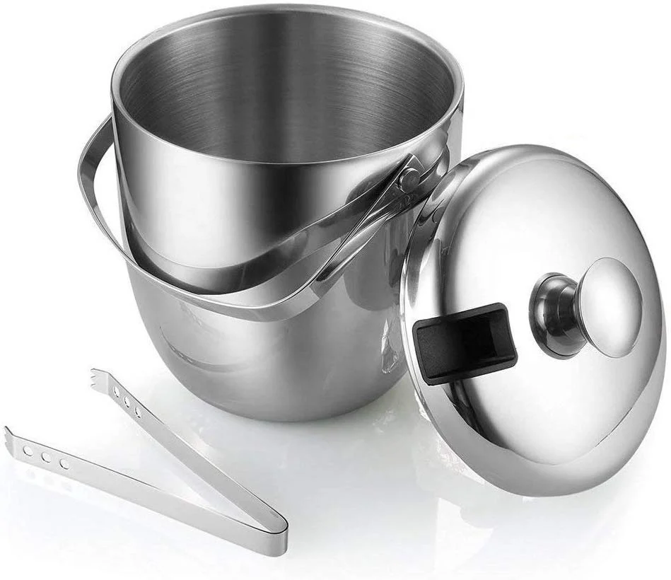 2.8L  Double Wall Insulated Stainless Steel Miniature Bar Accessory Gift Set
