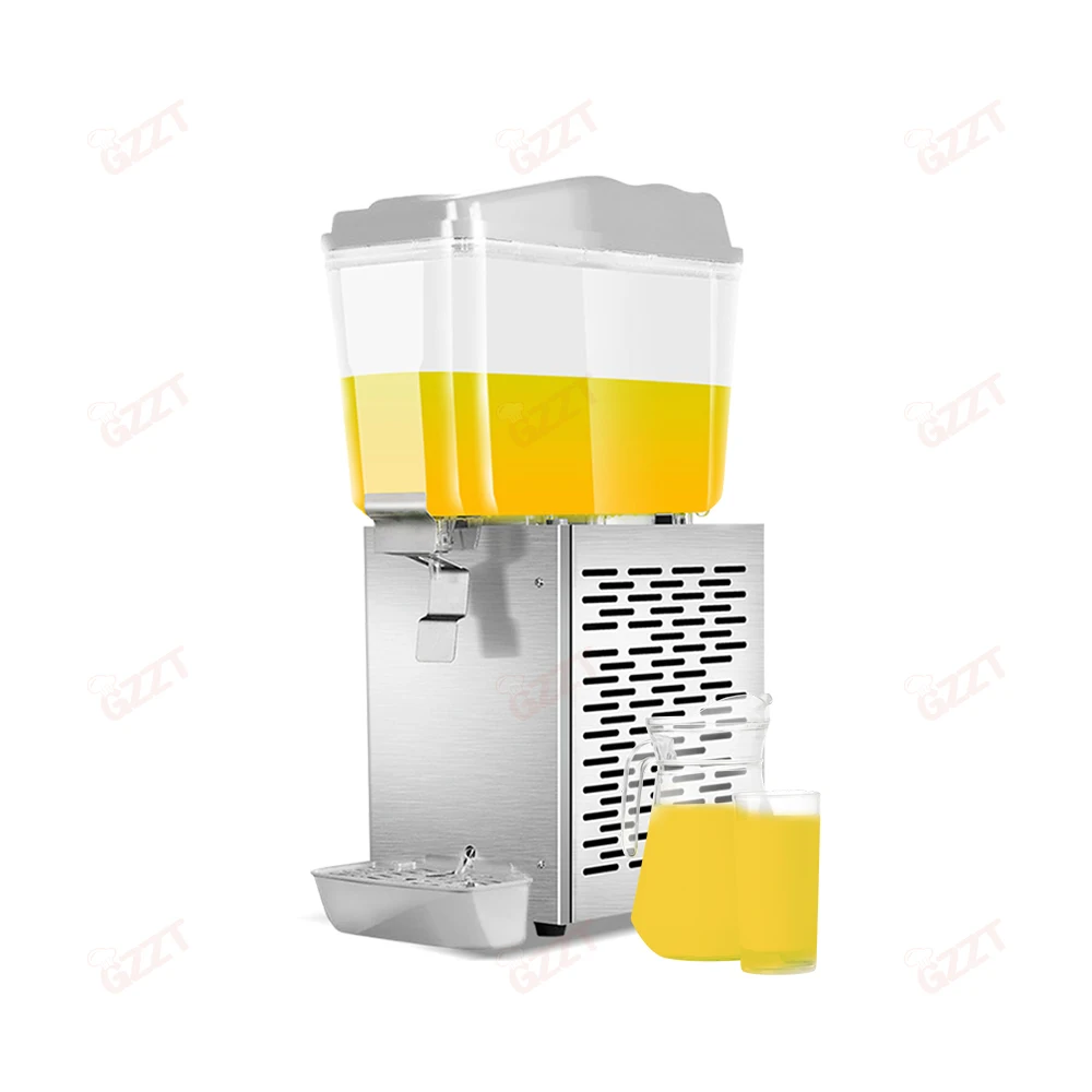 16L Single tank Cheap Juice Beverage Dispenser Machine 110v 220V mix/Spray fruit concentrate juicer hot/cold blending dispenser