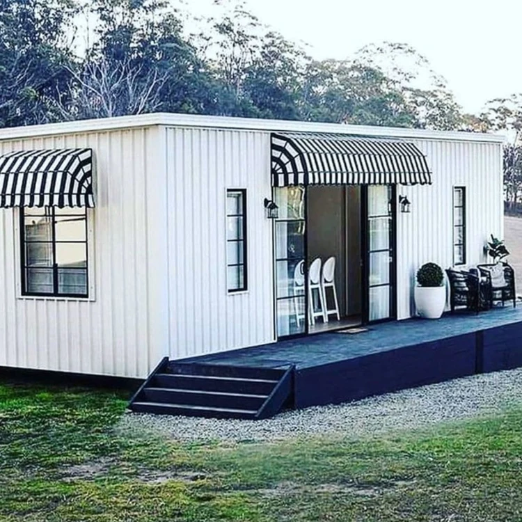 Easy Assemble prefabricated restaurant metal container coffee shop Made In China