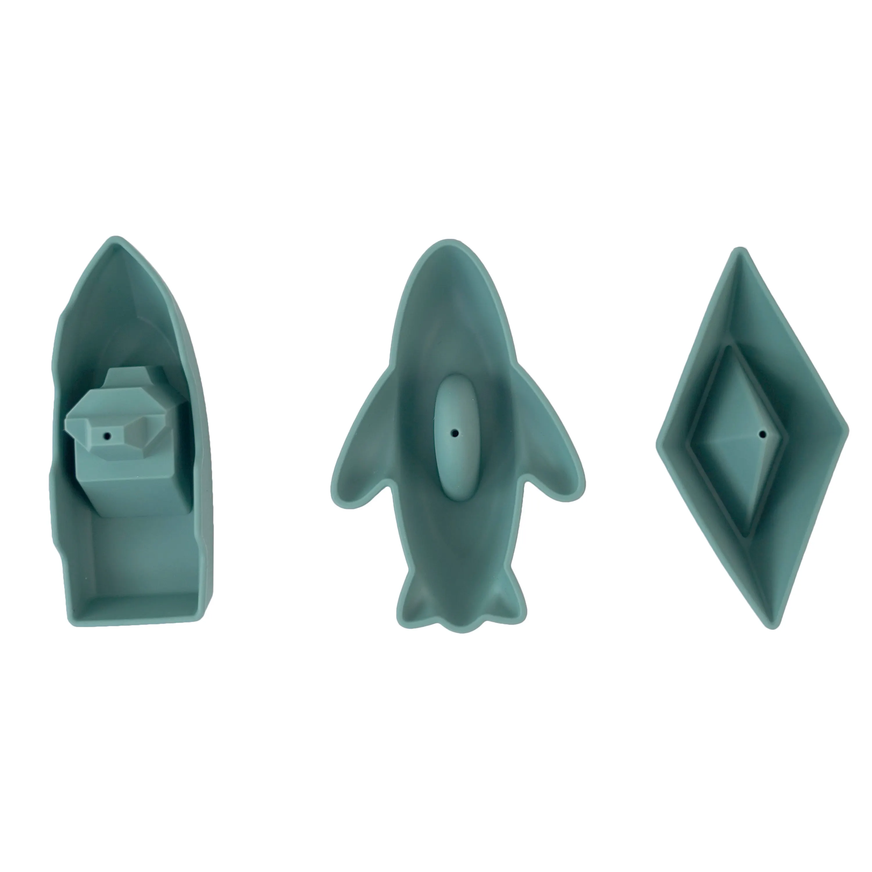 Early Educational Toys New Style BPA Free Floating Bathing Baby Silicone Stacking Toys For Baby & Kids