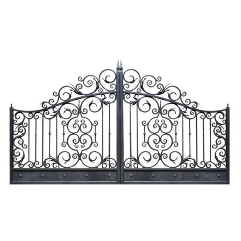 Automatic Sliding Outdoor Gate for Courtyard High Quality Latest Main Gate Designs Villa Fancy Gate Aluminum Waterproof Steel
