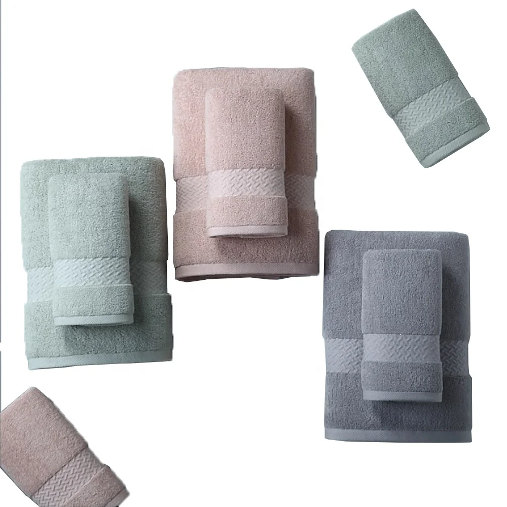Super Soft Face Towel Hotel Luxury Towel Sets White China Kairong Supplier
