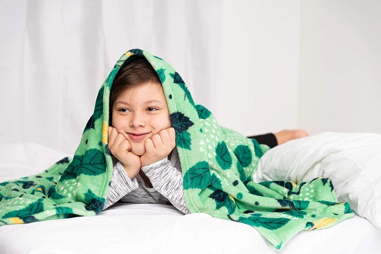 Eco-Friendly Luxury Printed Flannel Kids Blanket Soft Comfortable Printed Flannel Fleece Warm Adult Blanket 50*60 Blanket