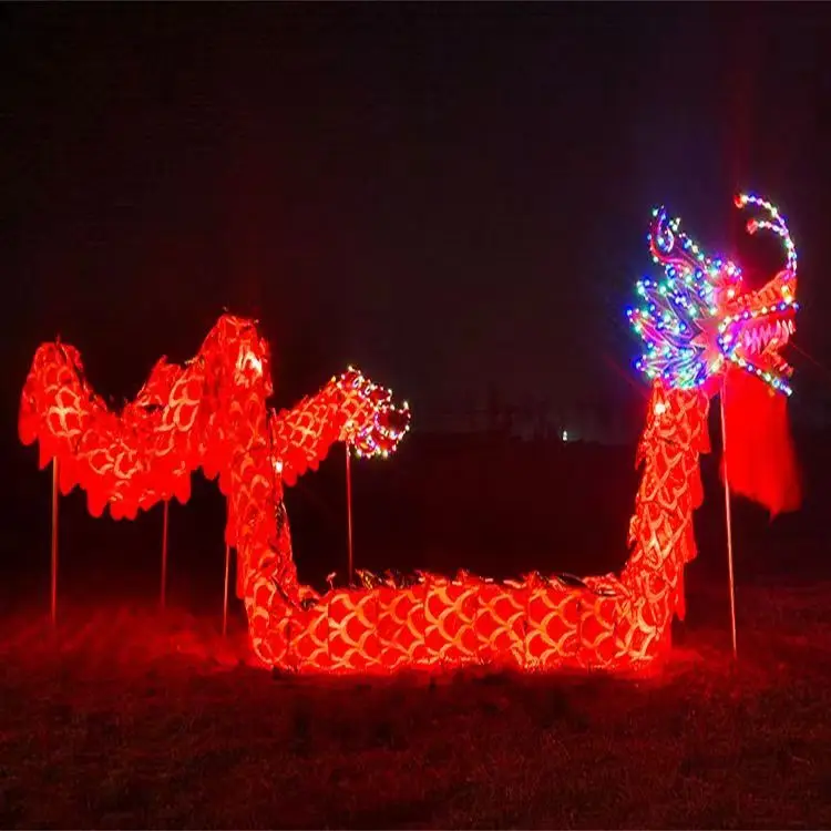 Chinese New Year Led Dragon Dance Costume Dragon And Lion Dance Chinese Dragon Lantern